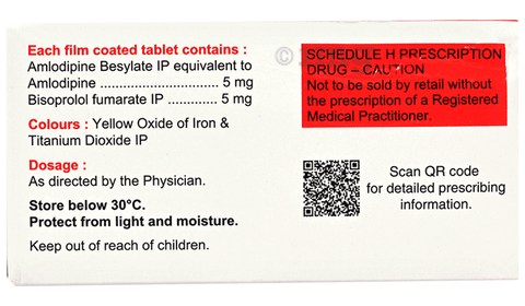 Bisofig AM 5 Tablet image