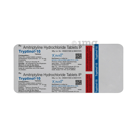 Tryptinol 10mg Tablet image