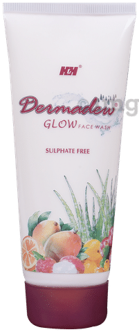 Dermadew glow top face wash
