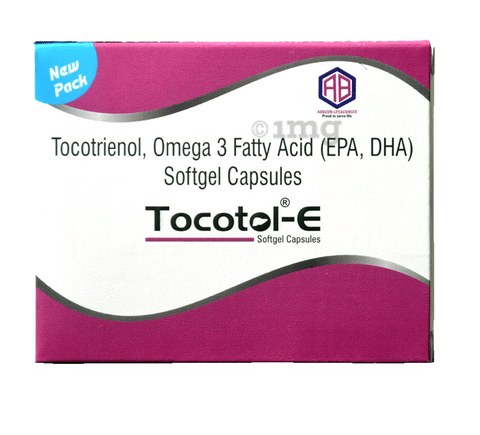Tocotol-E Softgel Capsule image Tocotol-E Softgel Capsule image