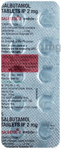 Salbetol 2 Tablet image