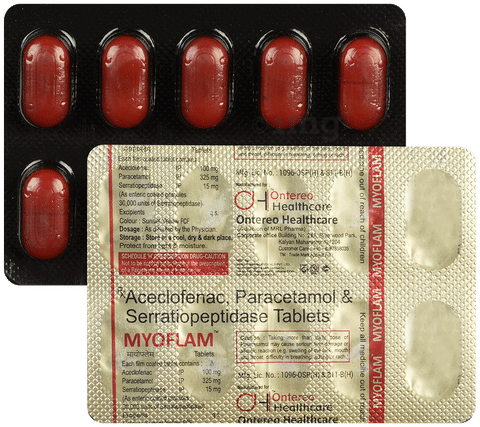 MYOflam Tablet image