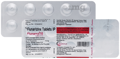Flunarex 10mg Tablet image