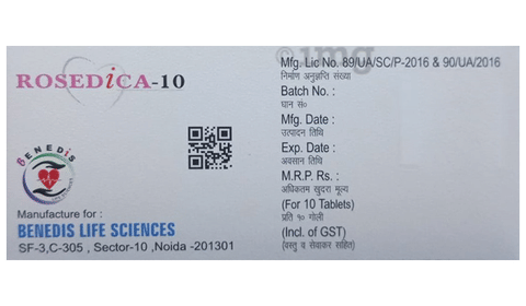 Rosedica 10 Tablet image
