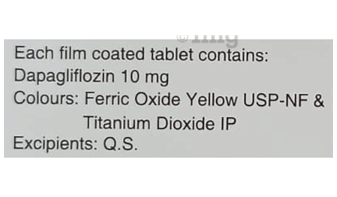 Dapavel 10 Tablet image