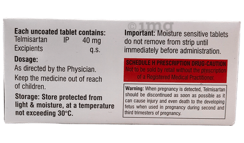 Telmimed 40 Tablet image