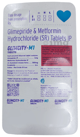 Glimcity M 1 Tablet PR image