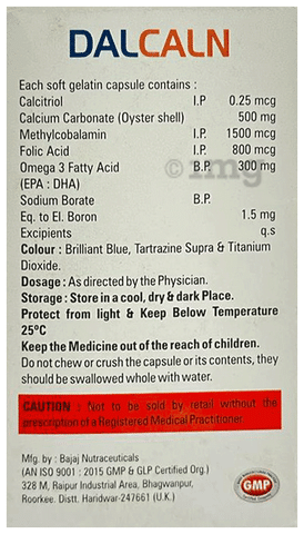 Dalcaln Softgel Capsule