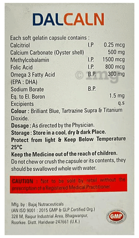 Dalcaln Softgel Capsule image