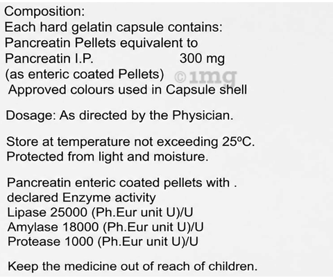 Pancreda 25000 Capsule image Pancreda 25000 Capsule image