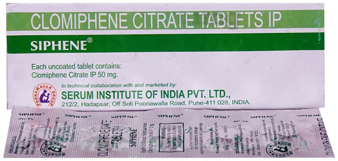 Siphene 50mg Tablet image Siphene 50mg Tablet image