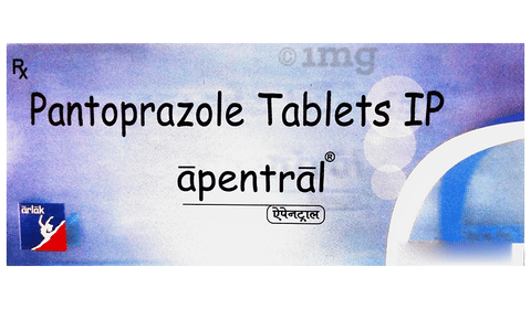 Apentral 40mg Tablet image