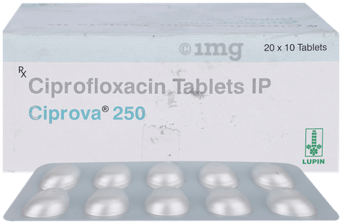 Ciprova 250mg Tablet image