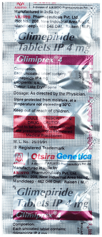 Glimiprex 4 Tablet image