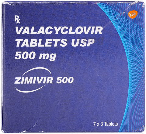 Zimivir 500 Tablet image