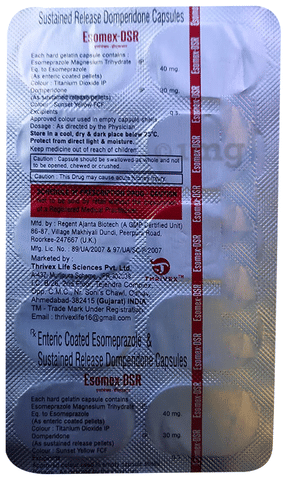 Esomex-DSR Capsule image Esomex-DSR Capsule image