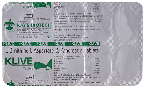 Klive Tablet image Klive Tablet image