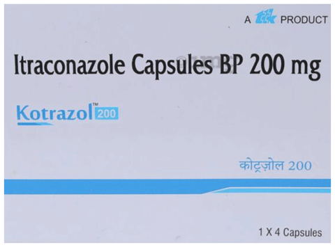 Kotrazol 200mg Capsule image Kotrazol 200mg Capsule image