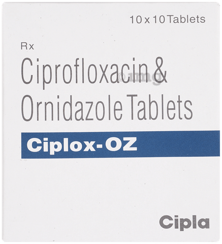 Ciplox-OZ Tablet image