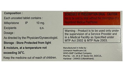 Mifescan 10 Tablet image
