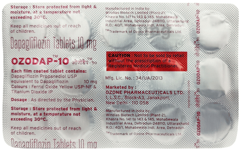 Ozodap 10 Tablet image