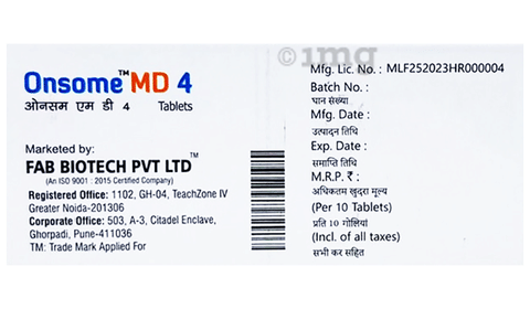 Onsome MD 4 Tablet image
