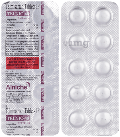 Telnic 40mg Tablet image