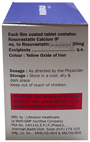 Rousatin 20 Tablet image Rousatin 20 Tablet image