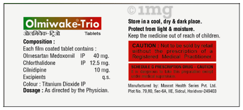 Olmiwake-Trio Tablet