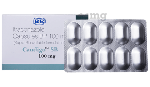 Candigo SB 100mg Capsule image Candigo SB 100mg Capsule image