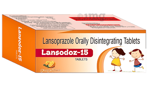 Lansodoz 15 Tablet DT Orange image Lansodoz 15 Tablet DT Orange image
