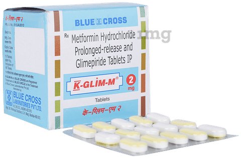 K-Glim-M 2mg Tablet PR