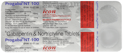 Progaba NT 100mg/10mg Tablet image Progaba NT 100mg/10mg Tablet image