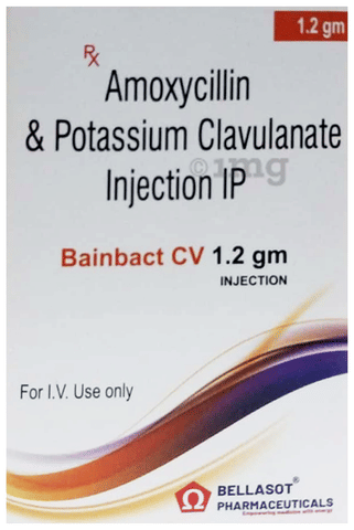 Bainbact CV 1.2 gm Injection image Bainbact CV 1.2 gm Injection image