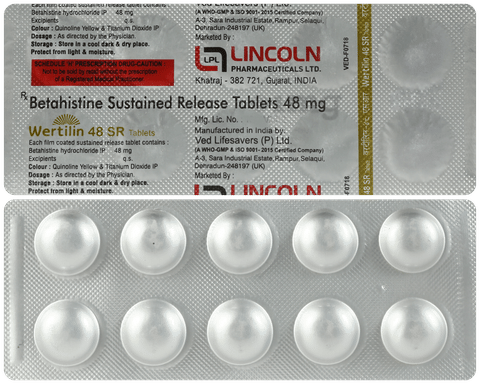 Wertilin 48mg Tablet SR image Wertilin 48mg Tablet SR image