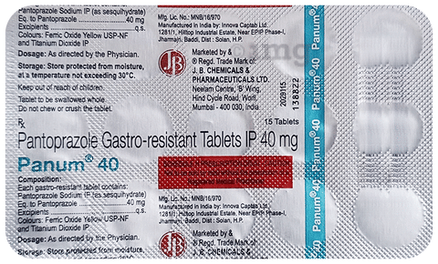 Panum 40 Tablet image