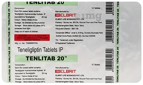 Tenlitab 20 Tablet image
