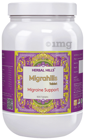Herbal Hills Migrahills Migraine Support Tablet Value Pack: Buy