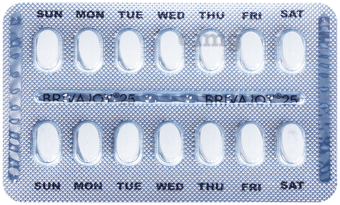 Brivajoy 25mg Tablet image Brivajoy 25mg Tablet image