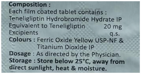 Ezyglip 20mg Tablet image