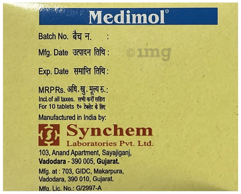 Medimol Tablet DT Orange image