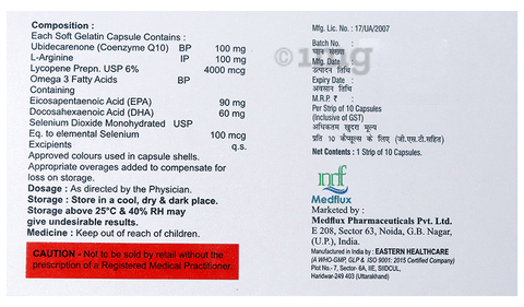 Fluxvit Q10 Softgel Capsule image