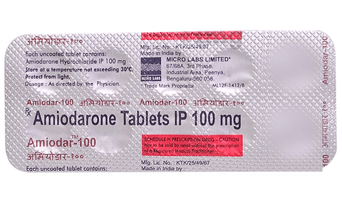 Amiodar 100 Tablet image