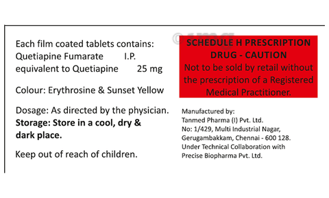 Cyquel 25mg Tablet image