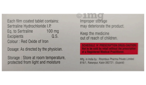 Setramus 100 Tablet image