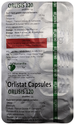 Orlisis 120 Capsule image Orlisis 120 Capsule image