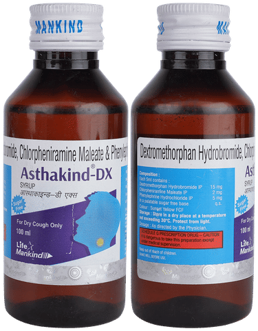 Asthakind-DX Syrup Sugar Free image