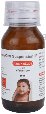Aziclass 200mg Syrup image Aziclass 200mg Syrup image