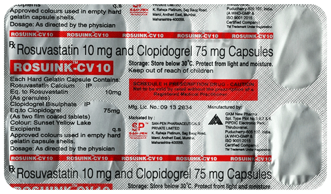 Rosuink-CV 10 Capsule image Rosuink-CV 10 Capsule image