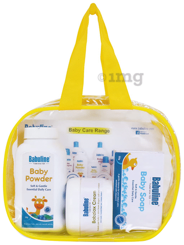 Babuline Baby Care Kit Baby Soap Powder Babziox Cream 50gm